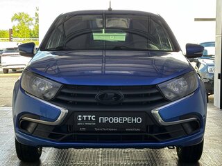 2020 Lada (ВАЗ) Granta I Рестайлинг, синий, 630000 рублей, вид 2
