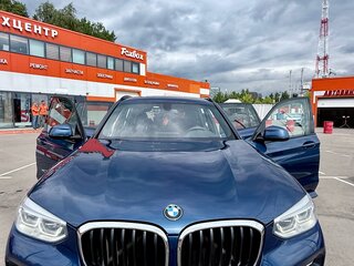 2019 BMW X3 30i xDrive III (G01), синий, 4600000 рублей, вид 4