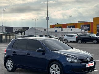 2012 Volkswagen Golf VI, синий, 850000 рублей, вид 3
