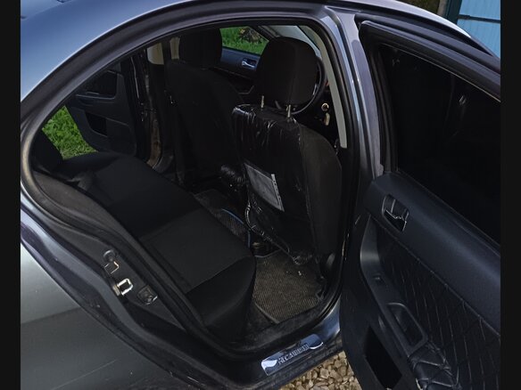 2010 Mitsubishi Lancer X, серый, 700000 рублей - вид 7
