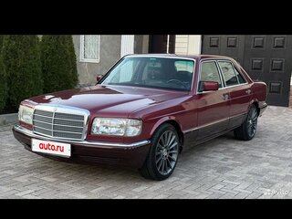 1991 Mercedes-Benz S-Класс 300 II (W126) Рестайлинг, красный, 1299000 рублей, вид 3