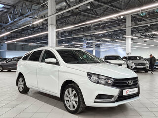 2021 Lada (ВАЗ) Vesta SW I, белый, 1099000 рублей, вид 2