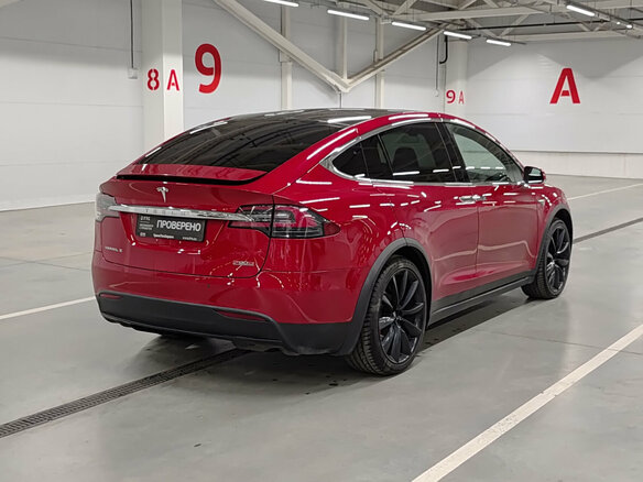 2016 Tesla Model X P90D I, красный, 3850000 рублей - вид 4