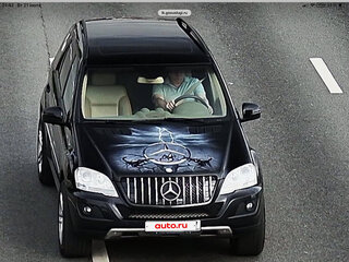 2008 Mercedes-Benz M-Класс 350 II (W164) Рестайлинг, чёрный, 1249000 рублей, вид 1