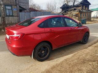 2019 Lada (ВАЗ) Vesta I, красный, 1000000 рублей, вид 3