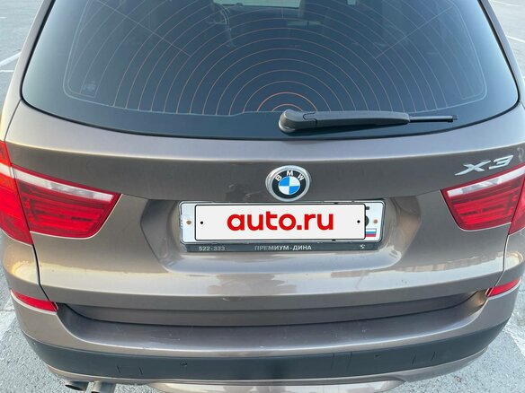 2011 BMW X3 28i xDrive II (F25), коричневый, 1650000 рублей - вид 15