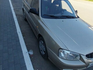 2004 Hyundai Accent ТагАЗ II, бежевый, 400000 рублей, вид 5