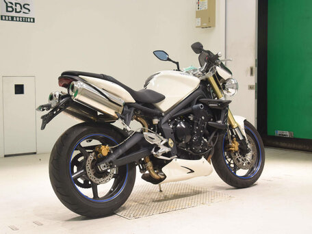 2009 Triumph Street Triple, белый, 439000 рублей, вид 5