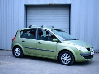 2008 Renault Scenic II Рестайлинг, зелёный, 429000 рублей, вид 2
