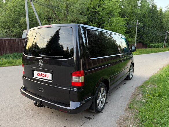 2008 Volkswagen Multivan T5, чёрный, 2250000 рублей - вид 2