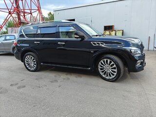 2017 Infiniti QX80 I Рестайлинг, чёрный, 3000000 рублей, вид 4