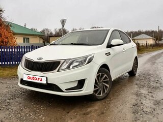 2012 Kia Rio III, белый, 750000 рублей, вид 1