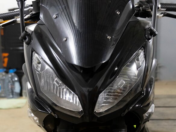 2013 Kawasaki ER-4F (Ninja 400R), зелёный, 330000 рублей - вид 2