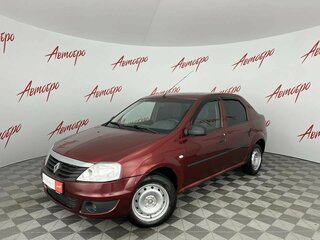 2012 Renault Logan I Рестайлинг, красный, 299000 рублей, вид 1