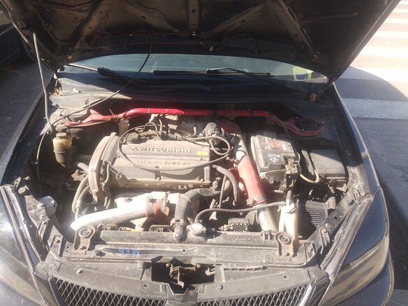 2004 Mitsubishi Lancer IX, чёрный, 500000 рублей - вид 12