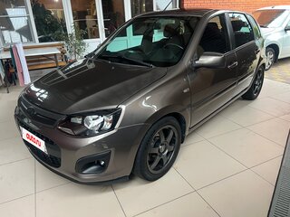 2015 Lada (ВАЗ) Kalina II, коричневый, 700000 рублей, вид 1