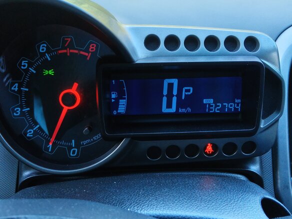 2013 Chevrolet Aveo II, синий, 695000 рублей - вид 9