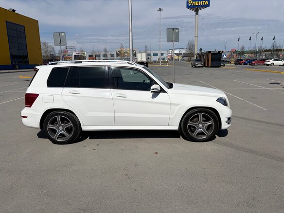 2012 Mercedes-Benz GLK-Класс 300 I (X204) Рестайлинг, белый, 1500000 рублей - вид 3
