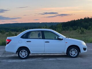 2013 Lada (ВАЗ) Granta I, белый, 240000 рублей, вид 4