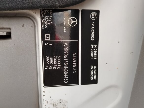 2008 Mercedes-Benz Sprinter, белый, 1300000 рублей - вид 7