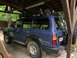 1992 Toyota Land Cruiser 80 Series, синий, 2900000 рублей, вид 3