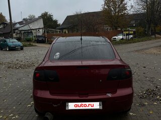 2008 Mazda 3 I (BK) Рестайлинг, красный, 620000 рублей, вид 5