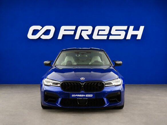 2020 BMW M5 Competition VI (F90) Рестайлинг, синий, 11386055 рублей - вид 2