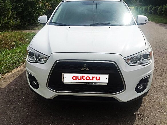 2012 Mitsubishi ASX I Рестайлинг, белый