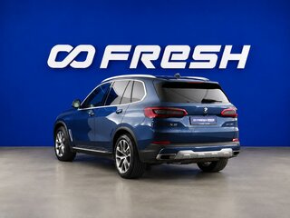 2019 BMW X5 40i IV (G05/G18), синий, 4937800 рублей, вид 2