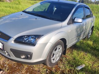 2007 Ford Focus II, серебристый, 825000 рублей, вид 1