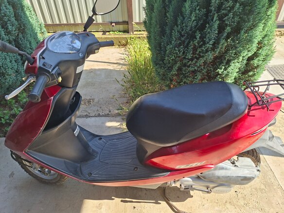 2011 Honda Dio, красный, 75000 рублей - вид 1
