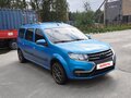 2021 Lada (ВАЗ) Largus I Рестайлинг, синий - вид 2