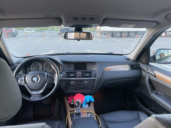 2011 BMW X3 28i xDrive II (F25), коричневый, 1650000 рублей - вид 11