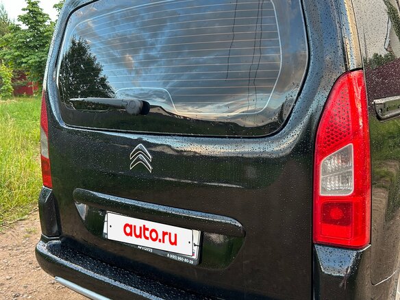 2012 Citroen Berlingo II, чёрный - вид 3
