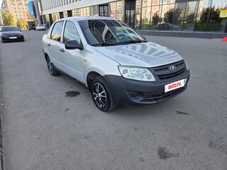 2017 Lada (ВАЗ) Granta I, серебристый, 320000 рублей, вид 3