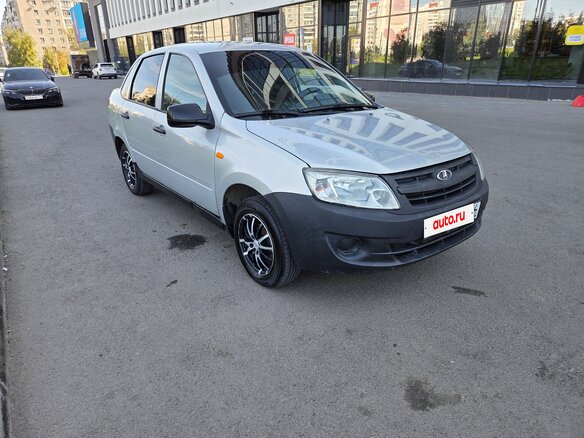 2017 Lada (ВАЗ) Granta I, серебристый - вид 2