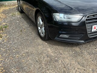 2014 Audi A4 IV (B8) Рестайлинг, чёрный, 1350000 рублей, вид 3