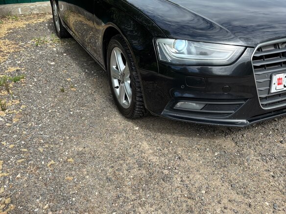 2014 Audi A4 IV (B8) Рестайлинг, чёрный, 1350000 рублей - вид 2