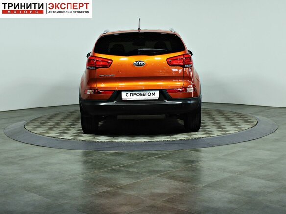 2014 Kia Sportage III Рестайлинг, оранжевый - вид 6