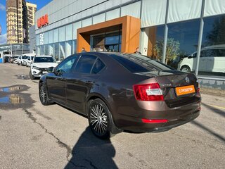 2014 Skoda Octavia III (A7), коричневый, 969000 рублей, вид 3