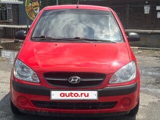 2010 Hyundai Getz I Рестайлинг, красный, 360000 рублей, вид 1