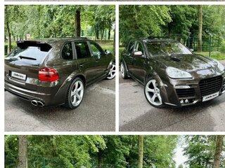2008 Porsche Cayenne Turbo I Рестайлинг (957), коричневый, 1600000 рублей, вид 1