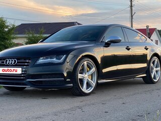 2014 Audi S7 I (4G), чёрный, 3250000 рублей, вид 1