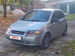 2005 Chevrolet Aveo I, серебристый, 230000 рублей, вид 3