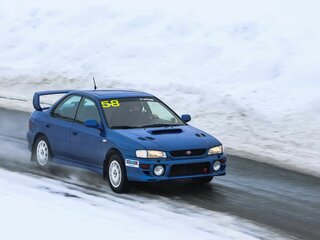 1999 Subaru Impreza WRX I, синий, 1800000 рублей, вид 1