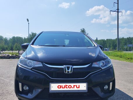 2017 Honda Fit III Рестайлинг, чёрный, 1025000 рублей, вид 2