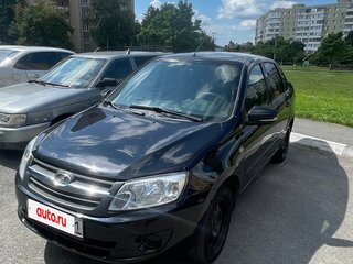 2013 Lada (ВАЗ) Granta I, синий, 300000 рублей, вид 2