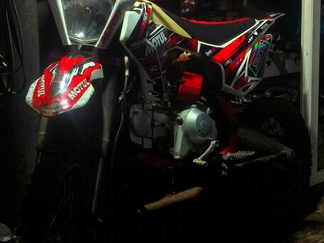 2019 Wels CRF 125, красный, 65000 рублей, вид 4