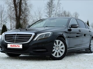 2014 Mercedes-Benz S-Класс 500 VI (W222, C217), чёрный, 2950000 рублей, вид 1