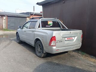 2008 SsangYong Actyon Sports I, серебристый, 450000 рублей, вид 2
